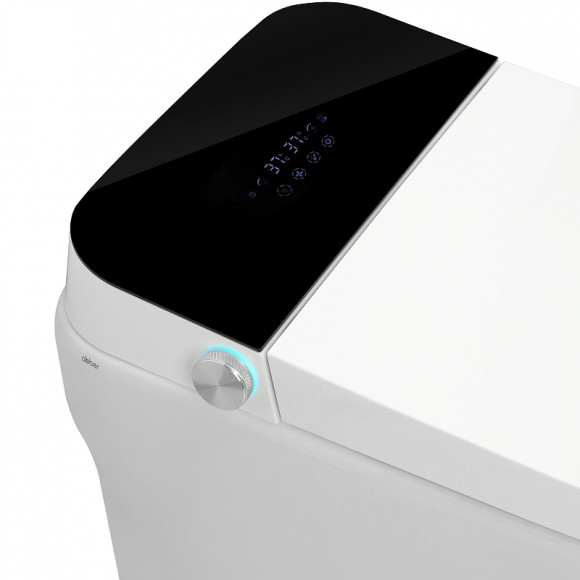 Унитаз биде Abber Bequem AC1116S приставной с сиденьем Микролифт Унитаз биде Abber Bequem AC1116S приставной с сиденьем Микролифт