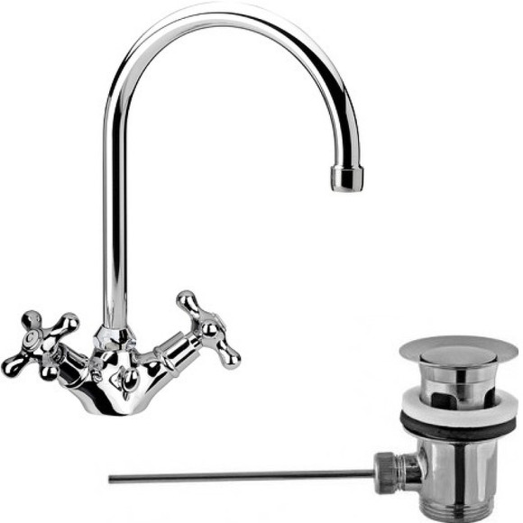Смеситель для раковины Remer Liberty 13ULIce Хром