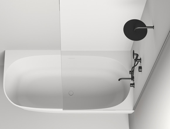 Ванна из искусственного камня Salini Sofia Corner R 170х85 102514G Белая глянцевая Ванна из искусственного камня Salini Sofia Corner R 170х85 102514G Белая глянцевая