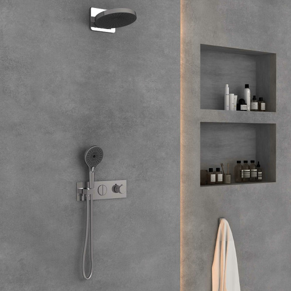 Душевая система Vincea Inspire VSFW-422TI1CH с термостатом Хром