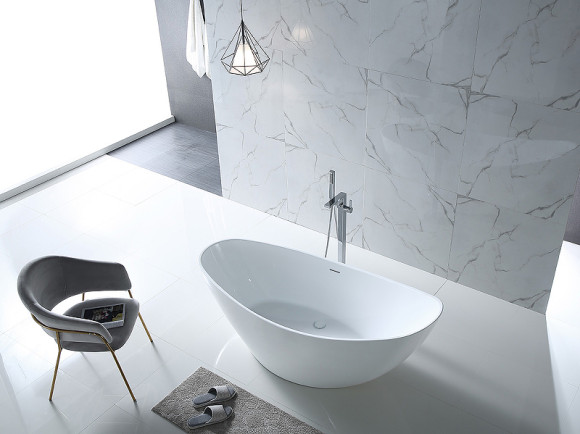 Акриловая ванна Abber AB9233 184х79 без гидромассажа Акриловая ванна Abber AB9233 184х79 без гидромассажа