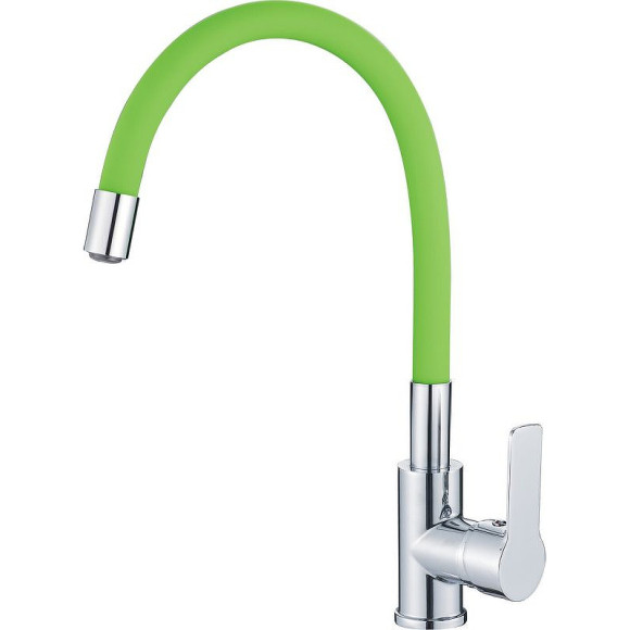 Смеситель для кухни Haiba HB70112-12 Хром Зеленый