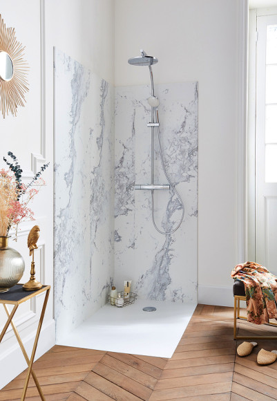 Душевой поддон из искусственного камня Jacob Delafon Tolbiac 140x90 E6D333RU-WPM Белый матовый