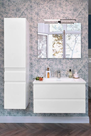 Шкаф пенал Jacob Delafon Madeleine 35 EB2069D-J51 R подвесной Белый матовый Шкаф пенал Jacob Delafon Madeleine 35 EB2069D-J51 R подвесной Белый матовый