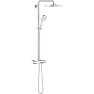 Душевая система Grohe Rainshower SmartActive 26647LS0 с термостатом Белая луна Хром