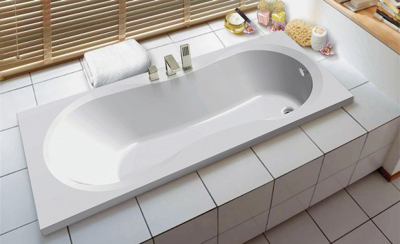 Акриловая ванна C-Bath Salus 130x70 CBQ006002 без гидромассажа