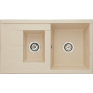 Кухонная мойка Aquaton Делия 87 1A716232DE290 Шампань