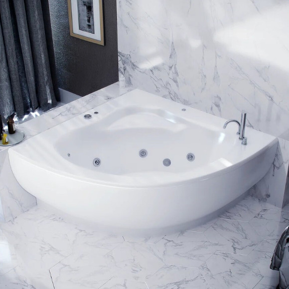 Акриловая ванна Aquatek Калипсо 146x146 KAL146-0000045 без гидромассажа с фронтальной панелью с каркасом (разборный) со слив-переливом Акриловая ванна Aquatek Калипсо 146x146 KAL146-0000045 без гидромассажа с фронтальной панелью с каркасом (разборный) со слив-переливом