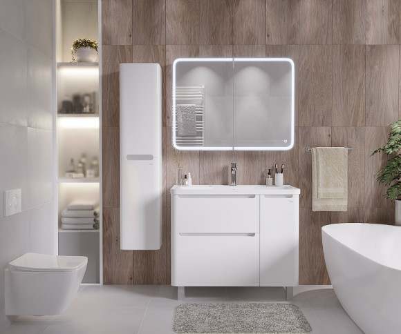 Тумба под раковину Grossman Адель 100 1010002 Белая