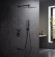 Душевая система Aquatek Лира AQ1473MB Черная матовая