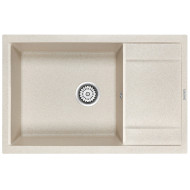 Кухонная мойка Paulmark Flugen 60 PM317850-BE Бежевая Кухонная мойка Paulmark Flugen 60 PM317850-BE Бежевая