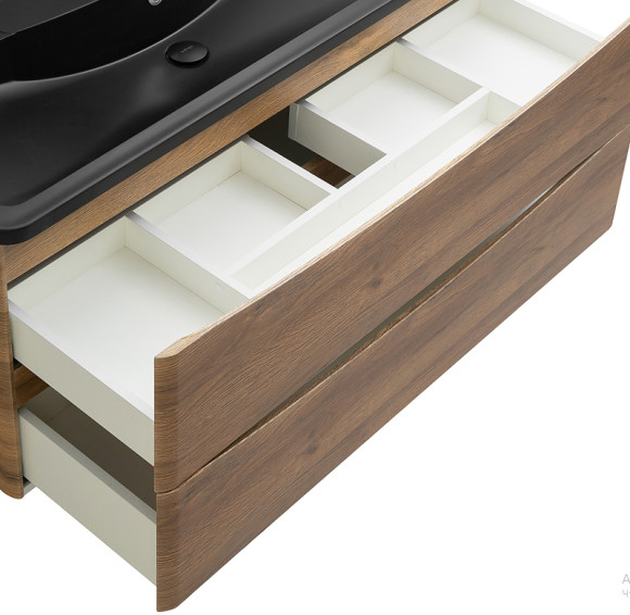 Тумба под раковину BelBagno 120 ACQUA-1200-2C-SO-RR подвесная Rovere Rustico