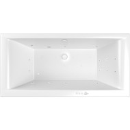 Акриловая ванна Whitecross Savia Duo 170x80 0103.170080.100.ULTRA.WH с гидромассажем