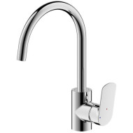 Смеситель для кухни Bravat Rhein F7429564CP-ENG Хром