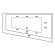 Акриловая ванна Excellent Sfera 170x100 R WAEX.SFP17.LINE.CR с гидромассажем Акриловая ванна Excellent Sfera 170x100 R WAEX.SFP17.LINE.CR с гидромассажем