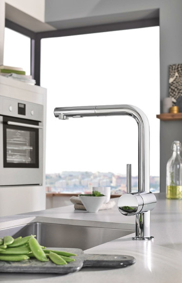 Смеситель для кухни Grohe Minta 30274DA0 Теплый закат глянец Смеситель для кухни Grohe Minta 30274DA0 Теплый закат глянец