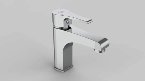 Смеситель для раковины GPD Atros MLB65 Хром