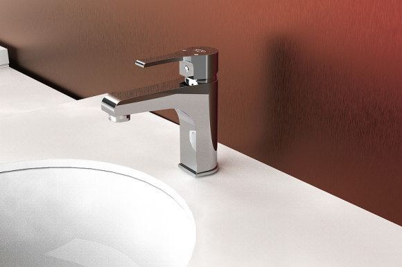 Смеситель для раковины GPD Atros MLB65 Хром