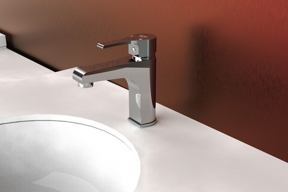 Смеситель для раковины GPD Atros MLB65 Хром