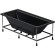 Акриловая ванна Corpa Nera Bellini 180x80 CN05032BLM Черная матовая без гидромассажа