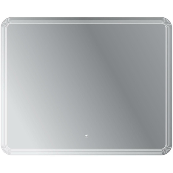 Зеркало Cezares Duet 100 CZR-SPC-DUET-1000-800-LED-TCH с подсветкой с лазерной гравировкой и сенсорным выключателем