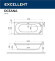 Акриловая ванна Excellent Oceana 170x75 WAEX.OCE17.ULTRA.BR с гидромассажем