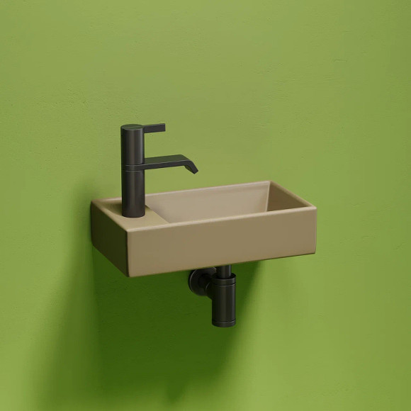 Раковина Ceramicanova Element 41 R CN6051RMC Капучино матовая Раковина Ceramicanova Element 41 R CN6051RMC Капучино матовая