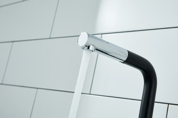 Смеситель для кухни Paulmark Kassel Ka214311-401 Антрацит Хром Смеситель для кухни Paulmark Kassel Ka214311-401 Антрацит Хром