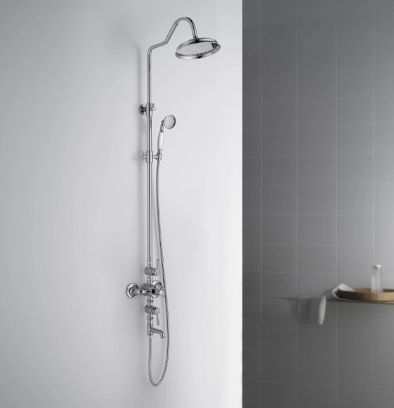 Душевая система Aquatek Классик AQ2543CR с термостатом Хром Душевая система Aquatek Классик AQ2543CR с термостатом Хром