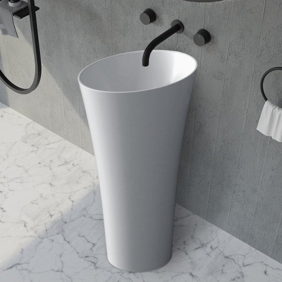 Раковина Abber Stein 50 AS2509 Белая матовая