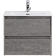 Тумба под раковину BelBagno Kraft 39 60 KRAFT 39-600/390-2C-SO-CG подвесная Cemento Grigio