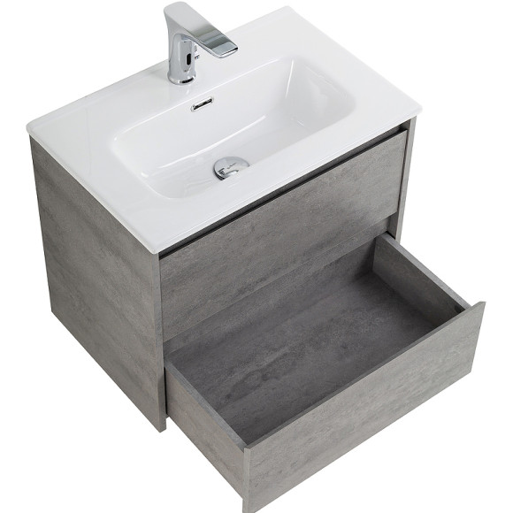 Тумба под раковину BelBagno Kraft 39 60 KRAFT 39-600/390-2C-SO-CG подвесная Cemento Grigio Тумба под раковину BelBagno Kraft 39 60 KRAFT 39-600/390-2C-SO-CG подвесная Cemento Grigio