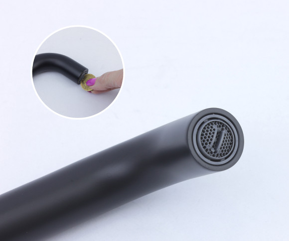 Смеситель для раковины Bronze de Luxe Scandi 14511B Черный матовый