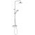 Душевая система Kludi Dive Dual Shower System 6907905-00 с термостатом Хром
