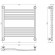 Водяной полотенцесушитель Сунержа Флюид+ 600х600 30-0222-6060 Белый матовый
