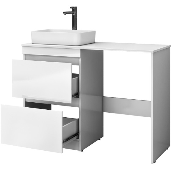 Столешница под раковину Vigo Urban 120 st.URB.120 Белая Столешница под раковину Vigo Urban 120 st.URB.120 Белая