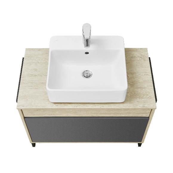 Тумба под раковину Aquaton Лофт Урбан 80 1A247601LQX60 подвесная Cерый графит Дуб орегон Тумба под раковину Aquaton Лофт Урбан 80 1A247601LQX60 подвесная Cерый графит Дуб орегон