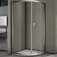 Душевой уголок Veconi Rovigo RV-07 100х100 RV07-100PL-01-19C3 профиль Хром стекло прозрачное