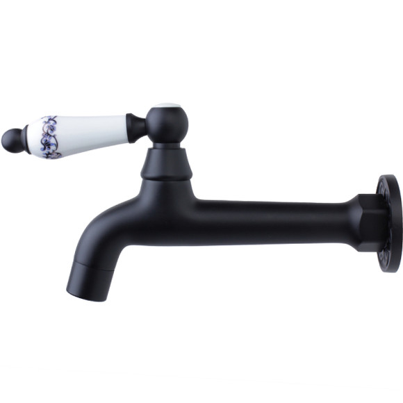 Кран для одного типа воды Bronze de Luxe 13262/1 Черный матовый Кран для одного типа воды Bronze de Luxe 13262/1 Черный матовый