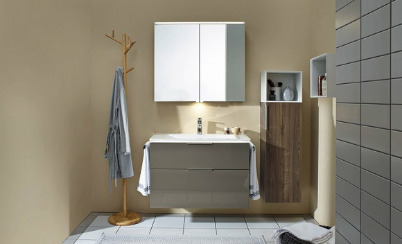 Тумба с раковиной Burgbad Eqio 123 SEZA123F2010C0001*1 подвесная Серый глянец Тумба с раковиной Burgbad Eqio 123 SEZA123F2010C0001*1 подвесная Серый глянец