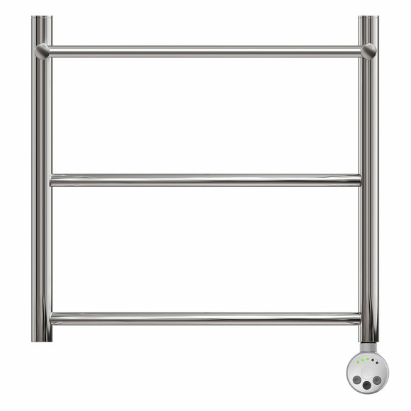 Электрический полотенцесушитель Point Афина PN04155PE П2 500x500 с полкой левый/правый Хром Электрический полотенцесушитель Point Афина PN04155PE П2 500x500 с полкой левый/правый Хром