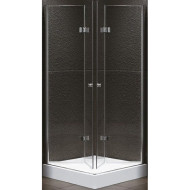 Душевой уголок Cezares Elena W-ASH-2 90x90 ELENA-W-AS-2-90-C-Cr профиль Хром стекло прозрачное