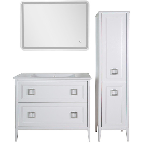 Зеркало ASB-Woodline Марика 105 12220 с подсветкой с сенсорным выключателем Зеркало ASB-Woodline Марика 105 12220 с подсветкой с сенсорным выключателем