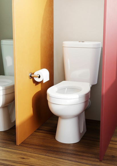 Унитаз компакт Santek Каспер Детский Стандарт 1WH501741 с бачком и сиденьем