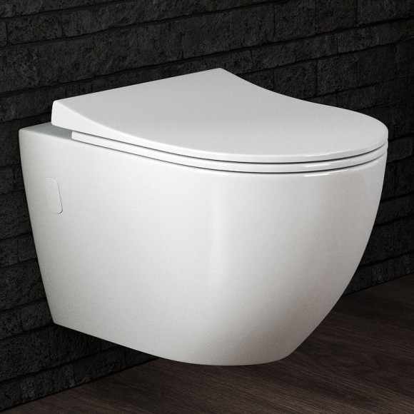 Унитаз Grossman GR-4451S подвесной с сиденьем Микролифт Унитаз Grossman GR-4451S подвесной с сиденьем Микролифт