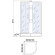 Душевая кабина River Nara Light 90x90 МТ Б/К 10000002911 с поддоном Душевая кабина River Nara Light 90x90 МТ Б/К 10000002911 с поддоном