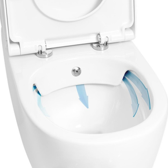 Унитаз биде Creavit Mare MA361-00CB00E-0000 Белый без бачка и сиденья Унитаз биде Creavit Mare MA361-00CB00E-0000 Белый без бачка и сиденья