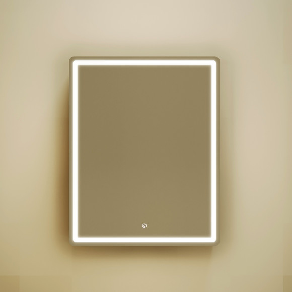 Зеркальный шкаф Sancos Mirror 60 MI60ECH с подсветкой Дуб чарльстон Зеркальный шкаф Sancos Mirror 60 MI60ECH с подсветкой Дуб чарльстон