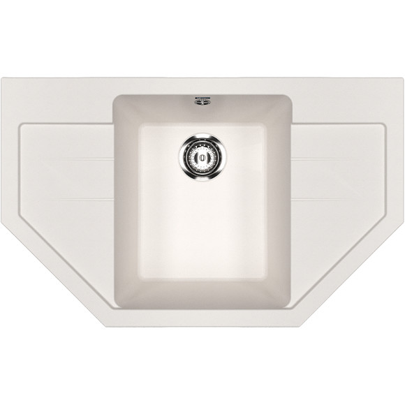 Кухонная мойка Ulgran Classic U-609-331 Белая