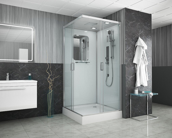 Душевая кабина Niagara Premium 90x90 NG-6001-01GQ с гидромассажем Душевая кабина Niagara Premium 90x90 NG-6001-01GQ с гидромассажем
